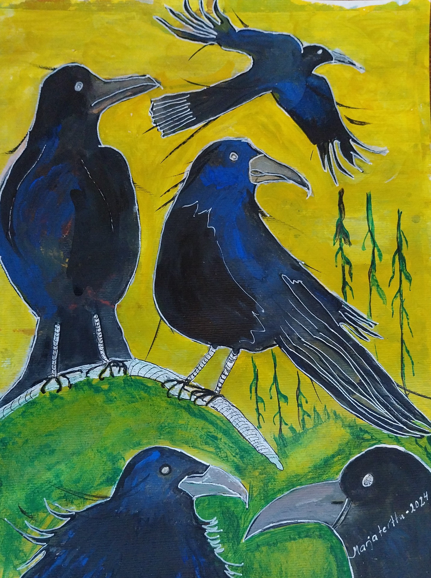 Korppiparvi, Marja-Terttu, 2024 (myyty)