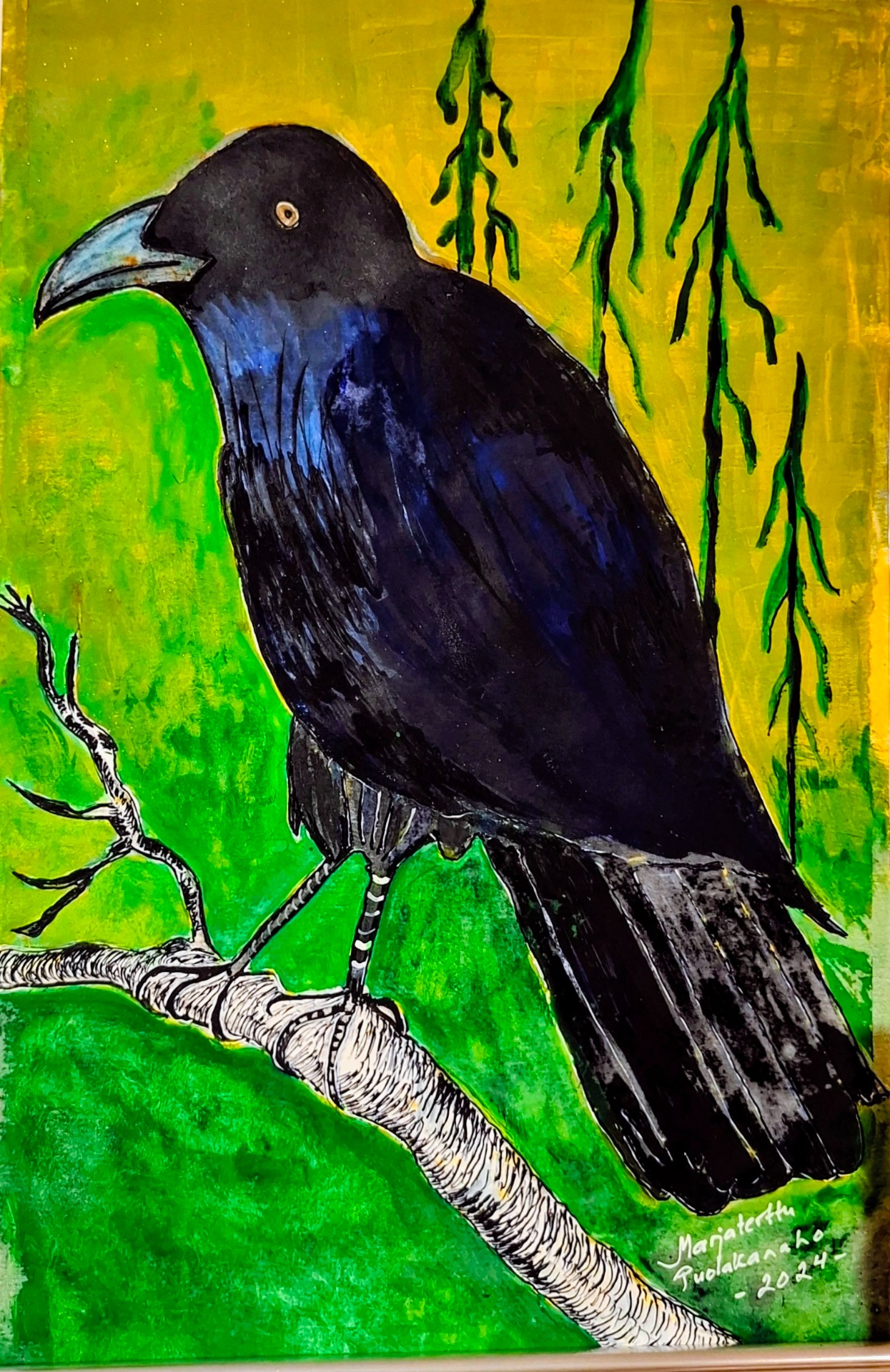 Siekuvaaran korppi (Marja-Terttu, 2024)