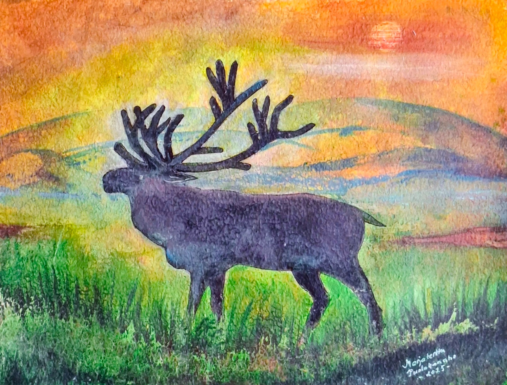 'Kirjanselkämaan Isosarvi' (Marja-Terttu 2025)